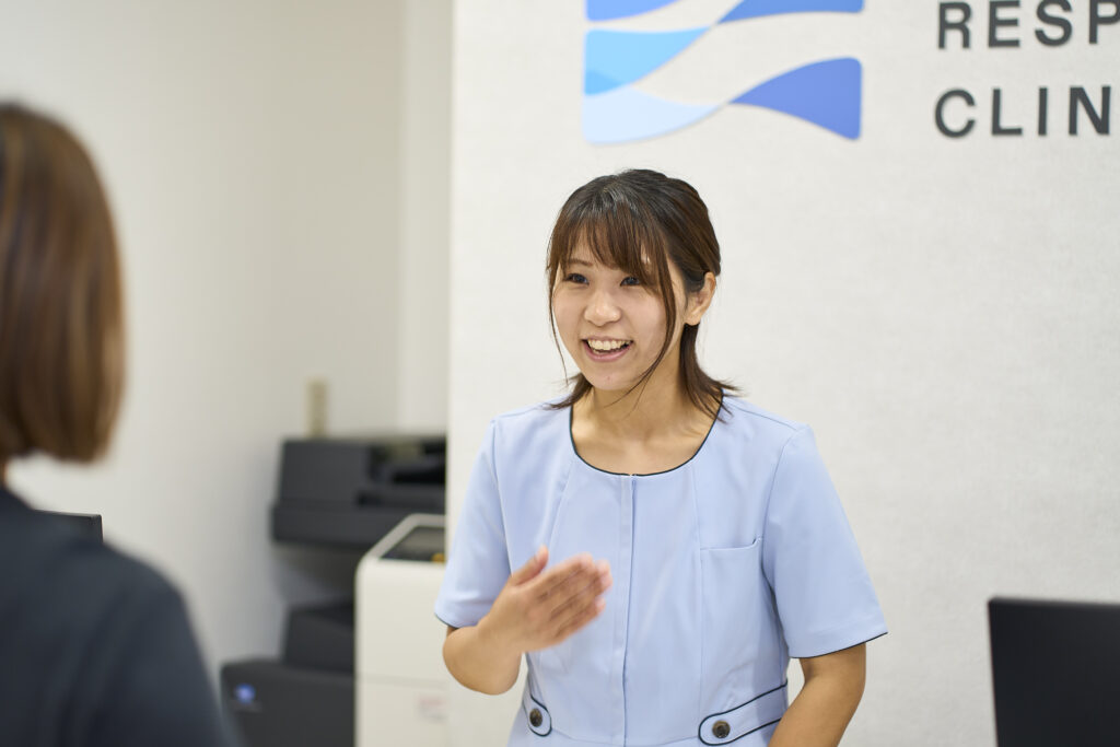 木村医院 内科・呼吸器クリニック 受付・問診票記入